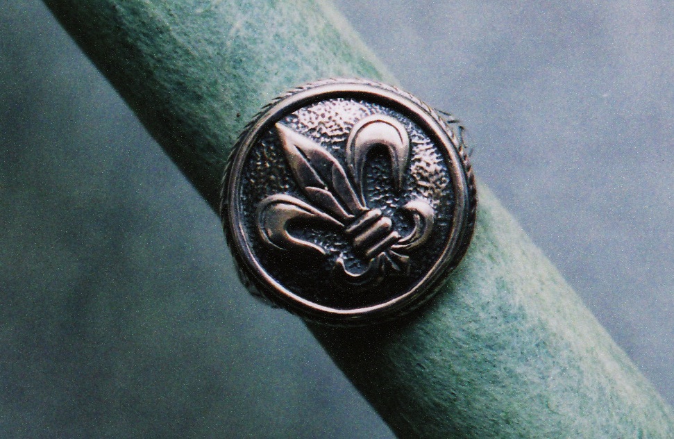 Seal Rings Fleur de Lis Ring