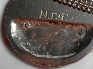 Nagle Forge & Foundry pewter mark...