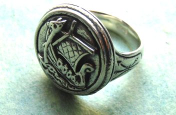 Viking Ship Seal Ring 1